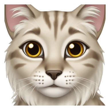 Lynx point rag doll cat sticker