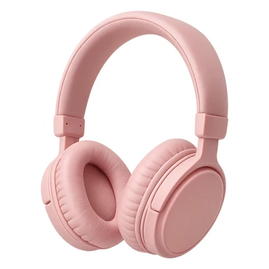 pink headphones, no background sticker