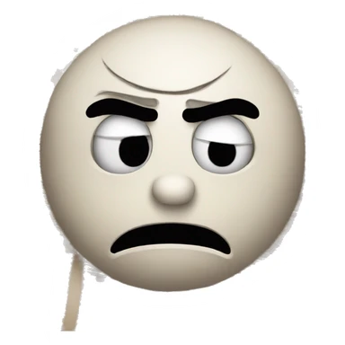 angry newspaper sticker