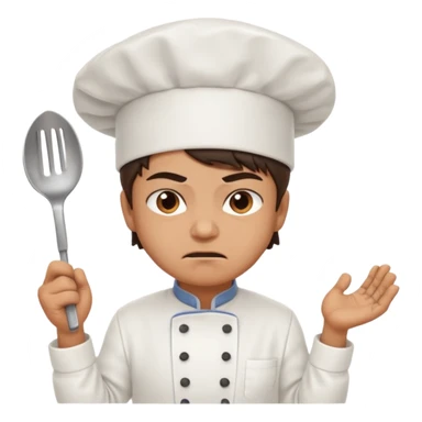 Cocinero enojado sticker