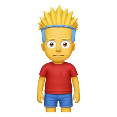 bart Simpson  sticker