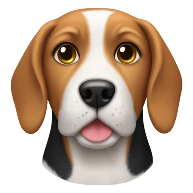Dog beagle sticker