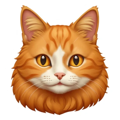 A good -natured cat sticker