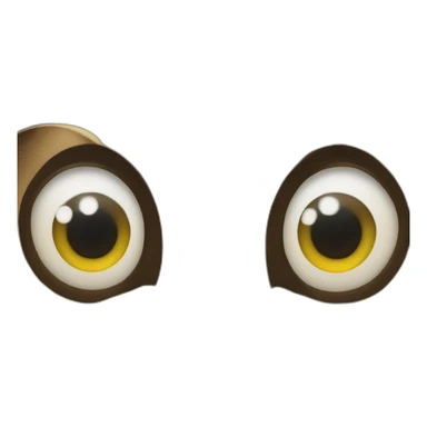 Heart oh lion eyes sticker