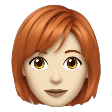 Mylène Farmer sticker