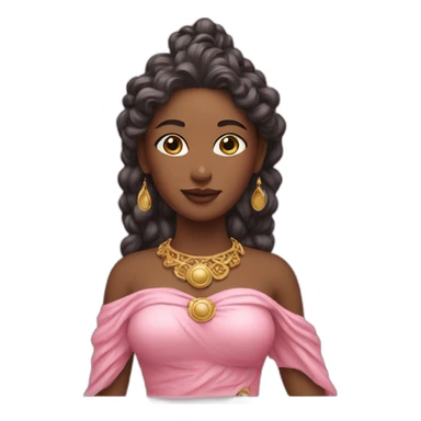 goddess pink sticker