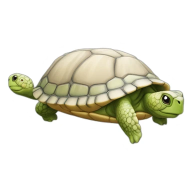 Tortue géniale sticker