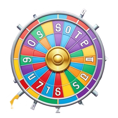   wheel of fortune board sticker