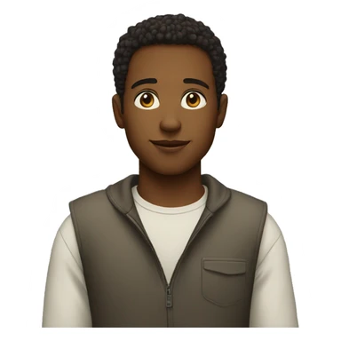 "serene young man portrait" sticker