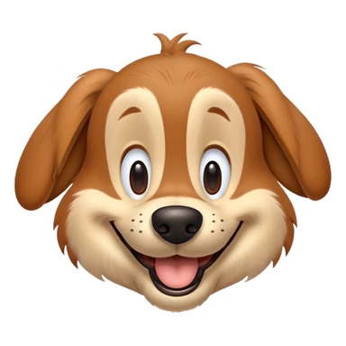goofy Disney dog smiling sticker