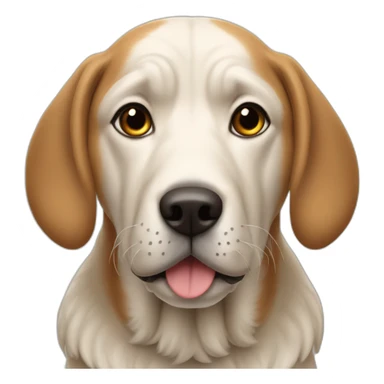 Grand mère chien sticker