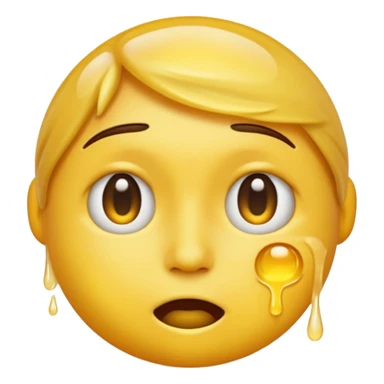 I want the emoji to be dizzy and sweaty and sweaty and transparent with yellow skin color sticker