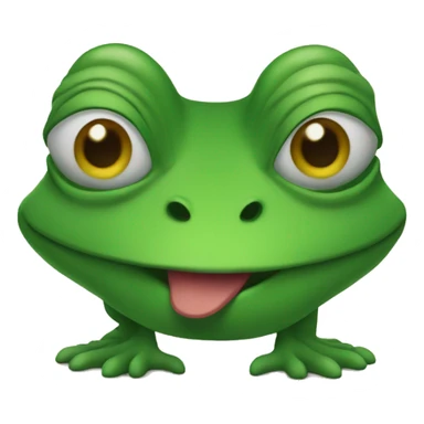 sapo com chape sticker