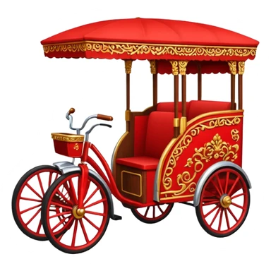 rickshaw sticker