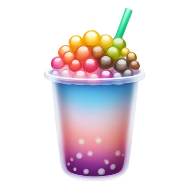 Boba tea sticker