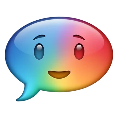 Bulle de parole ios emojis sticker