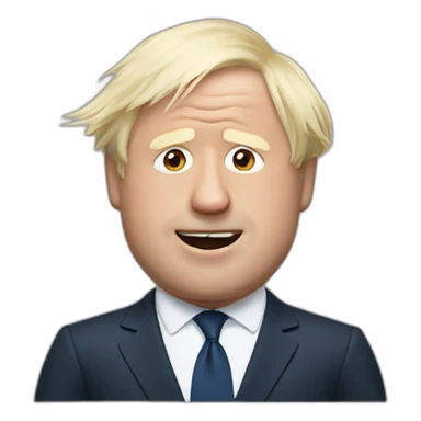boris johnson uk sticker