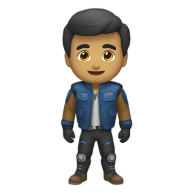 Motoboy Sanper sticker