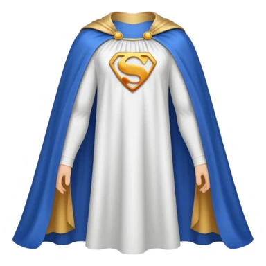 capeshoulder white cape sticker