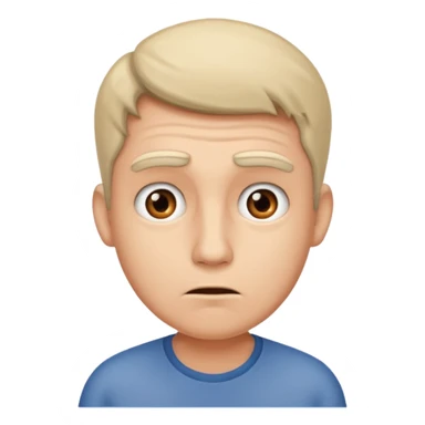 Man confused  sticker