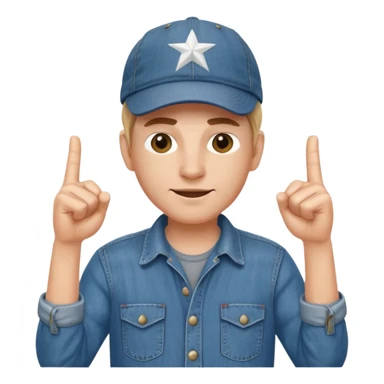 farmer on a tractor, striking a rockstar pose sticker