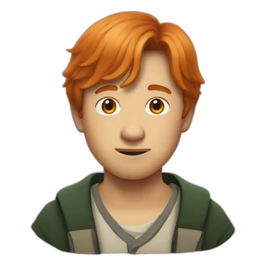 filipino ron weasley sticker