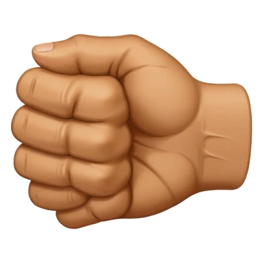 veiny fist backview sticker