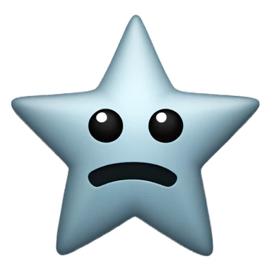 Cool looking star sticker