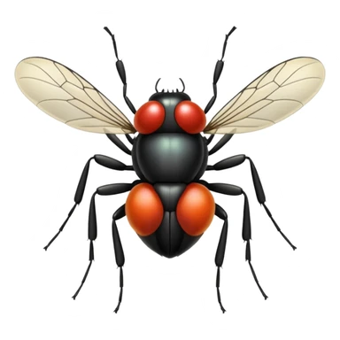 Fly sticker