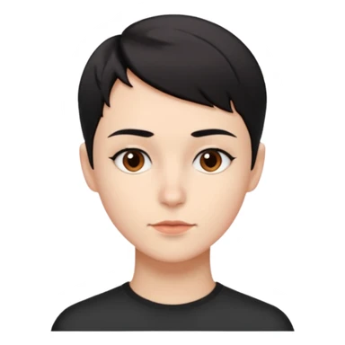 A person who has the sharpest jawline sticker