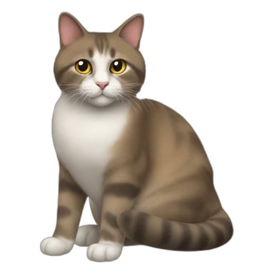 Maxwell le chat avec beaucoup de sang sticker