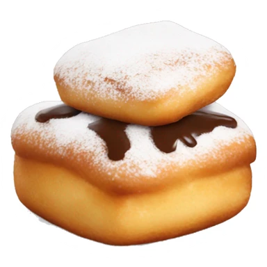 beignets sugarless sticker