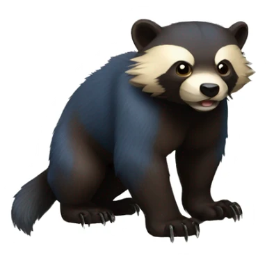 carcajou wolverine sticker