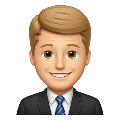 John Kennedy sticker