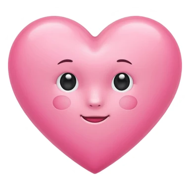 Make a pink heart with a cute R in the middle sticker