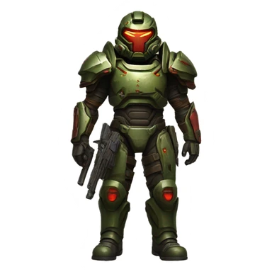 doom slayer sticker
