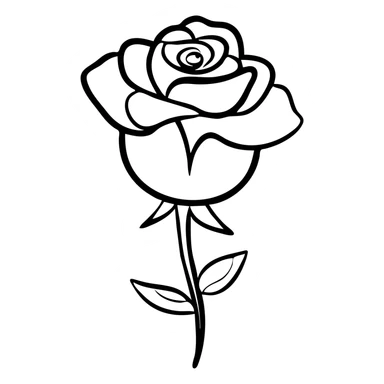 Battery shaped like a rose flower with wilting petals and low power indicator sticker