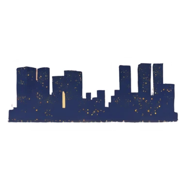 New year with a fireworks sticker