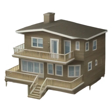 beach house sticker