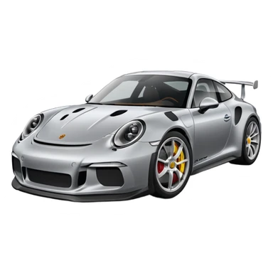 Porsche 911 gt3 sticker