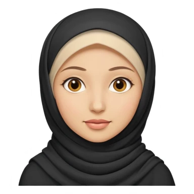 wanita berhijab sticker