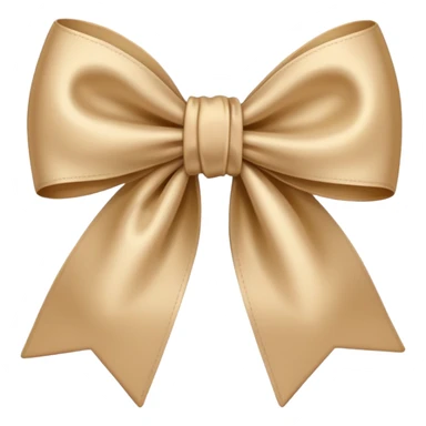 Moño beige  sticker