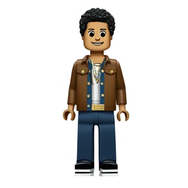 BRUNO MARS lego full body sticker