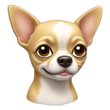 chihuahua moche de lulu sticker