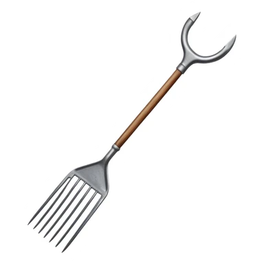 garden pitch fork sticker