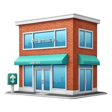 Pharmacy building sticker
