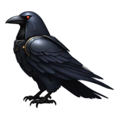 Raven guard, astartes, 40k, beak sticker