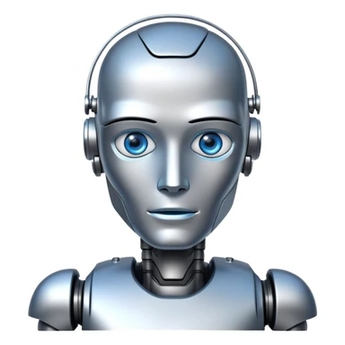 Ai robot man  sticker