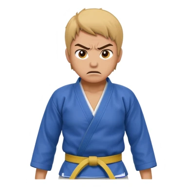 angry judo sticker