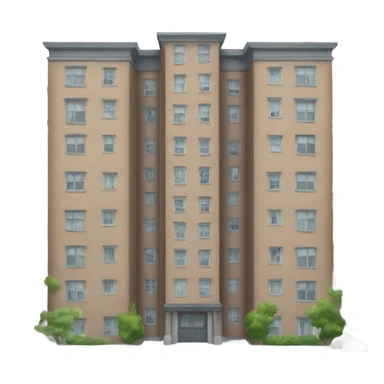 Apartment building sticker